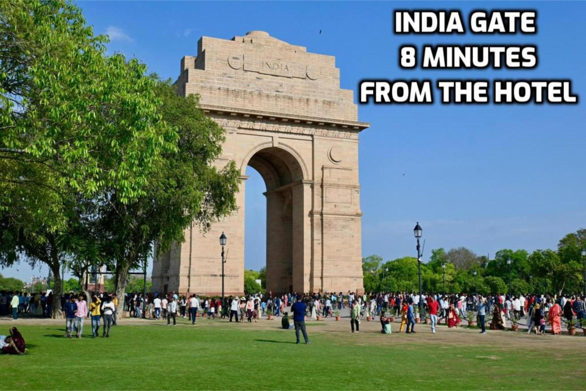 Hotel Glitz - Walk In From New Delhi Railway Station Exterior foto
