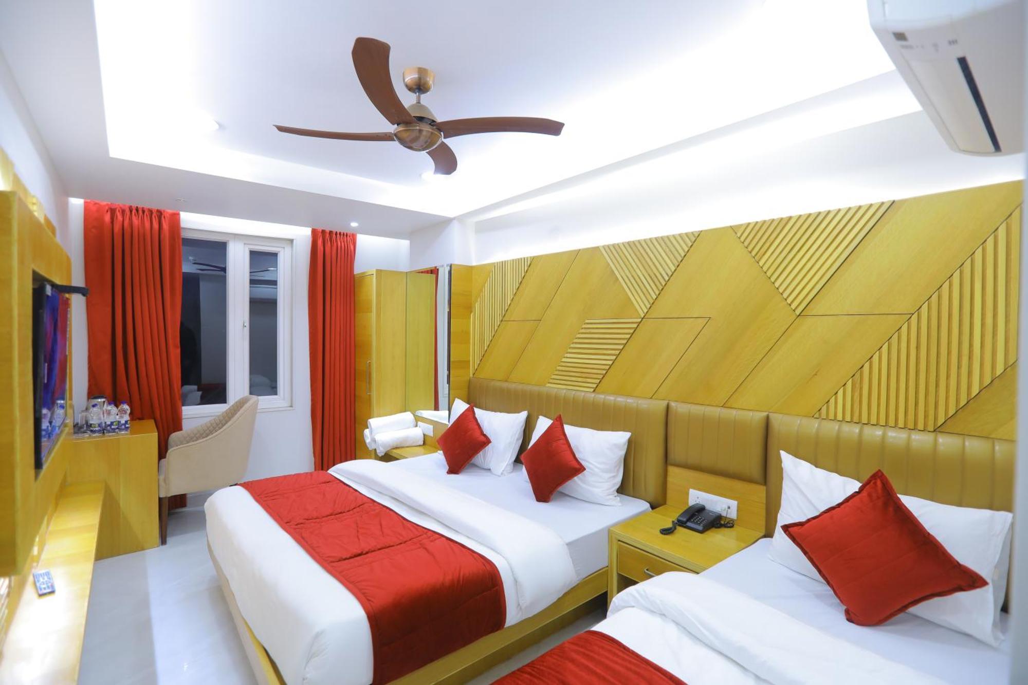 Hotel Glitz - Walk In From New Delhi Railway Station Exterior foto